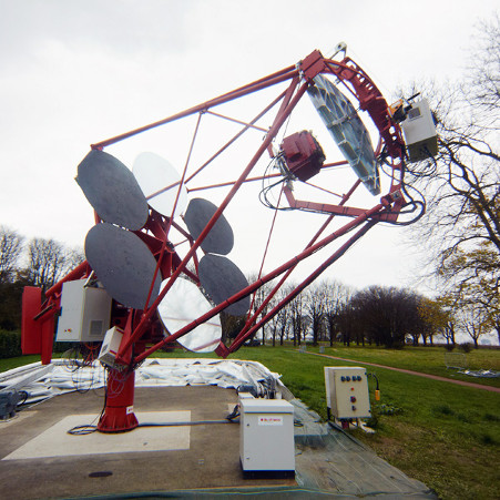 Le gamma-ray Cherenkov telescope – droits : J.-P. Amans