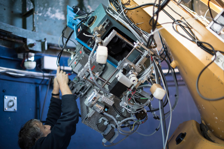 Télescope au Pic-du-Midi – droits : Mélanie Desriaux
