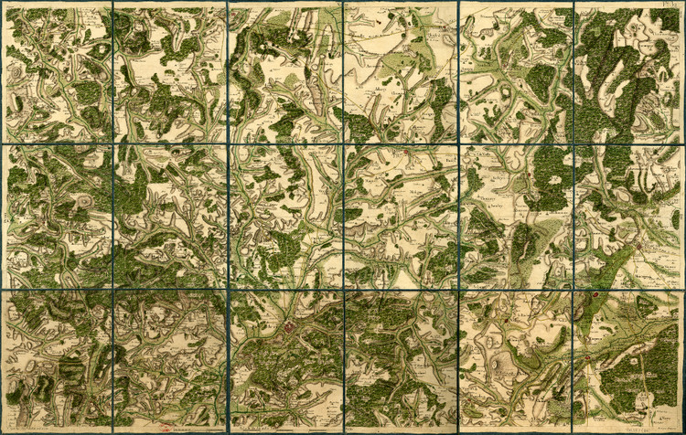 Carte de Cassini - droits : Observatoire de Paris