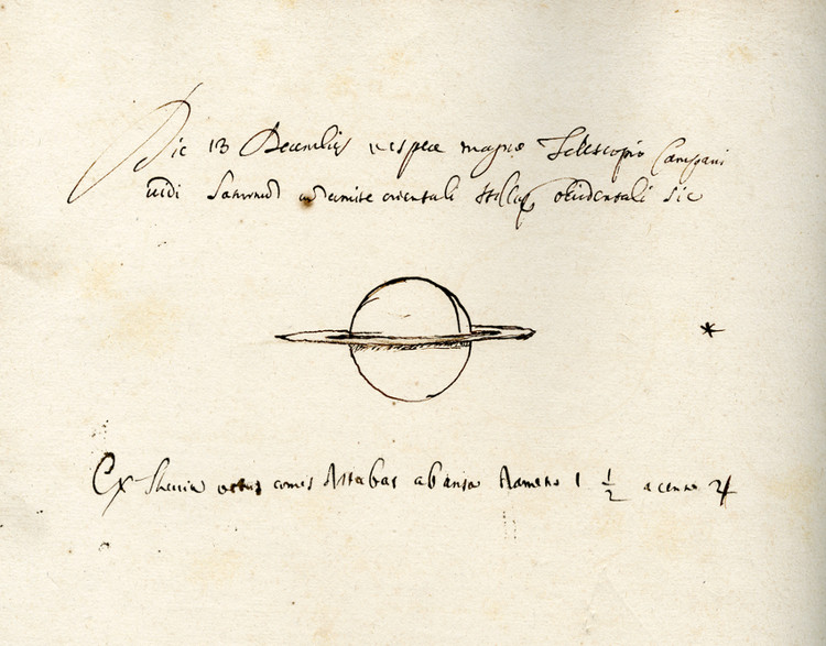 Journal d'observation de Cassini - droits : Observatoire de Paris