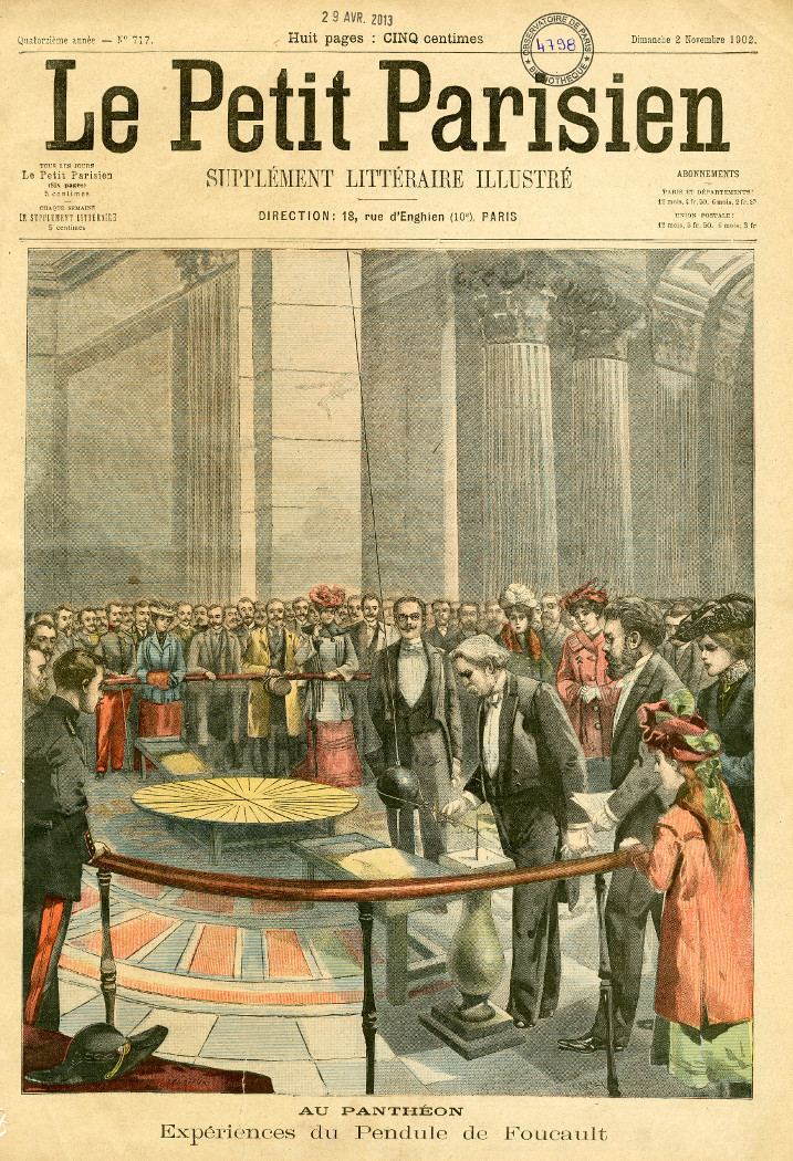 Le pendule de Foucault au Panthéon - droits : Observatoire de Paris